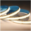 Striscia led cob 50 metri 24V 12W /m 10mm strip alta luminosità dimmerabile adesiva luce bianco caldo naturale