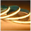 Striscia led cob 50 metri 24V 12W /m 10mm strip alta luminosità dimmerabile adesiva luce bianco caldo naturale