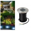 Faro da incasso a terra impermeabile IP65 calpestabile per esterno giardino vialetti attacco GU10