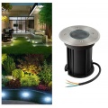 Faro da incasso a terra impermeabile IP65 calpestabile per esterno giardino vialetti attacco GU10