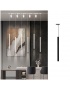 Faretto led a sospensione 3w cilindro 60cm per binario track monofase lampada proiettore nero bianco