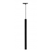 Faretto led a sospensione 3w cilindro 60cm per binario track monofase lampada proiettore nero bianco