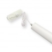 Faretto led a sospensione 3w cilindro 60cm per binario track monofase lampada proiettore nero bianco
