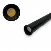 Faretto led a sospensione 3w cilindro 60cm per binario track monofase lampada proiettore nero bianco