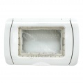 Coperchio Idrobox compatibile Vimar plana IP55 autoportante esterno impermeabile