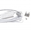 Luce per armadio cucina barra led 2mt 12V tagliabile collegabile con sensore di movimento o touch