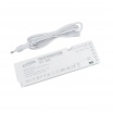 Luce per armadio cucina barra led 2mt 12V tagliabile collegabile con sensore di movimento o touch