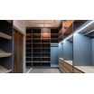 Luce per armadio cucina barra led 2mt 12V tagliabile collegabile con sensore di movimento o touch