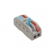 Morsetti di collegamento rapido 2 3 poli a 2 3 vie per cavi elettrici da 0.08 a 4.0 mm 32A connettore a giunzione