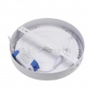 Plafoniera led 18w tondo faretto da soffitto pannello a parete luce calda