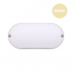 Applique led ovale 15W bianco per esterno giardino balcone lampada da parete impermeabile