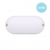 Applique led ovale 15W bianco per esterno giardino balcone lampada da parete impermeabile