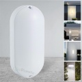 Applique bianco ovale 15W led IP65 per esterno giardino balcone lampada da parete impermeabile