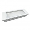 Lampada di emergenza luce a led 4.5W plafoniera bianco da incasso o a parete