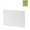 Coperchio di ricambio 153x98 misura 4 rettangolare per scatola cassetta di derivazione da incasso con viti
