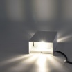 Applique rettangolare 10W bianco per esterno balcone giardino luce regolabile impermeabile IP65