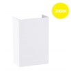 Applique rettangolare 10W bianco per esterno balcone giardino luce regolabile impermeabile IP65