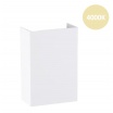 Applique rettangolare 10W bianco per esterno balcone giardino luce regolabile impermeabile IP65
