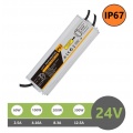 Trasformatore 24V 60W 100W 200W 300W IP67 per esterno impermeabile alimentatore per strip led