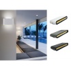 Applique led cob 12w rettangolare sottile bianco nero grigio per esterno luce sopra sotto moderno