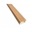 2m Canalina per cavi elettrici 12x12 16x16 15x10 25x16 40x25 in plastica passacavi legno chiaro coprifili a parete con copertura