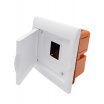 Quadro elettrico da incasso da 2 a 4 moduli centralino con sportello bianco per interruttori DIN IP40