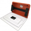 Quadro elettrico da incasso da 6 a 12 moduli centralino con sportello bianco per interruttori DIN IP40