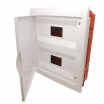 Quadro elettrico da incasso da 12 a 24 moduli centralino con sportello bianco per interruttori DIN IP40
