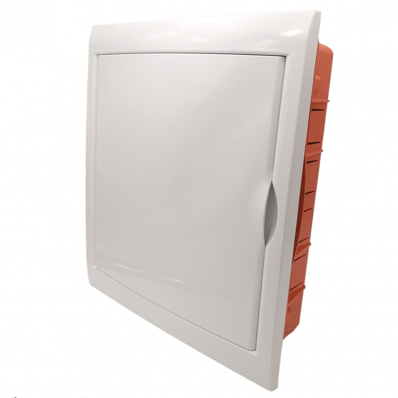 Quadro elettrico da incasso da 12 a 24 moduli centralino con sportello bianco per interruttori DIN IP40