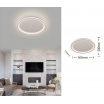 Plafoniera led da soffitto 43w lampadario tondo cerchio design moderno luce bianco naturale per camera cucina salotto