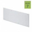 Coperchio di ricambio 296x153 misura 7 rettangolare per scatola cassetta di derivazione da incasso con viti