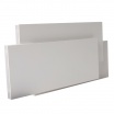 Applique da parete led rettangolare bianco lampada luce fredda naturale calda design moderno