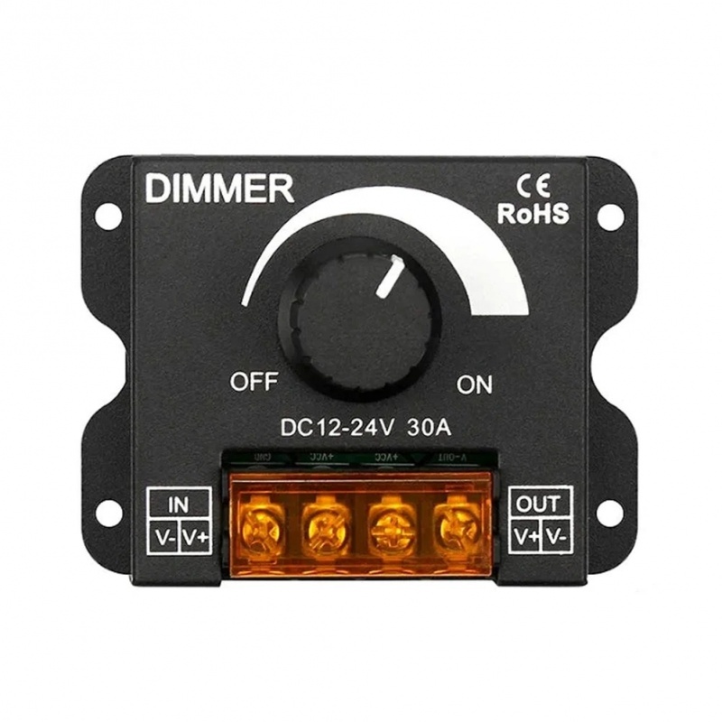 Dimmer per strip led 12-24V controller striscia led regolazione luminosità