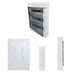 Quadro elettrico da parete da 36 a 54 moduli centralino con sportello per interruttori DIN IP40