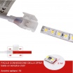 Striscia LED 220V IP65 Alta Luminosità, Senza Spina o Alimentatore, Illuminazione Diretta per Esterno, Facile da Installare