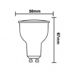 Faretto GU10 12W lampadina led per portafaretto incasso luce bianca naturale calda