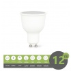 Faretto GU10 12W lampadina led per portafaretto incasso luce bianca naturale calda