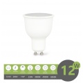 Faretto GU10 12W lampadina led per portafaretto incasso luce bianca naturale calda