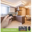 Dimmer controller per strip led 220V con telecomando regolazione luce luminosità a distanza
