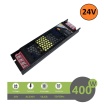 Alimentatore stabilizzato ultrasottile 24V 16.6A 400W trasformatore professionale slim salvaspazio