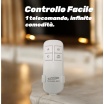 Telecomando per accendere luci led 3 canali controllo accensione a distanza a batteria