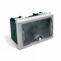 Lampada luce emergenza compatibile con Vimar plana 3w 3 moduli da incasso a parete per scatola supporto 503