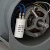 Condensatore in polipropilene 2,5µF 400V/450V di spunto per motori elettrici – Terminale Faston senza vite