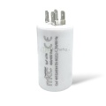 Condensatore in polipropilene 8µF 400V/450V di spunto per motori elettrici – Terminale Faston senza vite