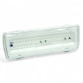 Lampada di emergenza da parete impermeabile 3.5W per esterno anti black out con segnaletica uscita