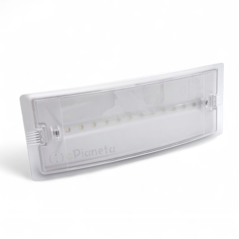Lampada di emergenza e segnapasso SA SE da incasso luce notturna per esterno IP65 da parete