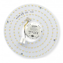 Circolina LED 24W Ø 19cm ricambio per plafoniera anello rotondo lampada a basso consumo per soffitto cucina bagno