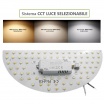 Circolina LED 12W 15cm ricambio per plafoniera anello rotondo lampada a basso consumo per soffitto cucina bagno magnetico