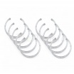 10 Molla molle anello per fissaggio lampadina GU10 MR16 porta faretto da incasso da 50 mm