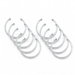 10 Molla molle anello per fissaggio lampadina GU10 MR16 porta faretto da incasso da 50 mm
